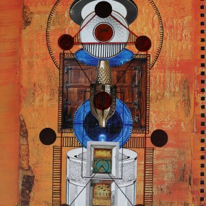 ORIGINAL ARTWORK PAPER COLLAGE