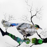 ORIGINAL ART WORK PAPER COLLAGE