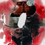 ORIGINAL ARTWORK PAPER COLLAGE