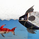 ORIGINAL ARTWORK PAPER COLLAGE