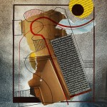 ORIGINAL ARTWORK PAPER COLLAGE