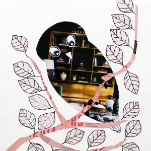 ORIGINAL ARTWORK PAPER COLLAGE