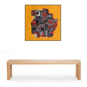 ORIGINAL ARTWORK ACRYLIC ON CANVAS