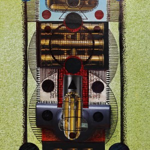 ORIGINAL ARTWORK PAPER COLLAGE