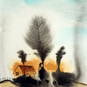 ORIGINAL ARTWORK WATERCOLOUR ON PAPER